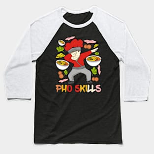 Vietnamese Pho Chef Noodle Pho Soup Gift Pho Baseball T-Shirt